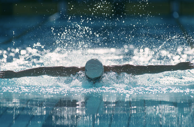 Nageur, sportif, visage du territoire