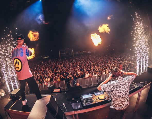 Mix durant le festival Pharaonic