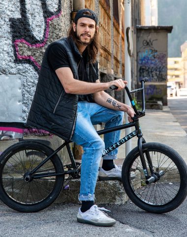 Thomas Benedetti, le rider Frenchie