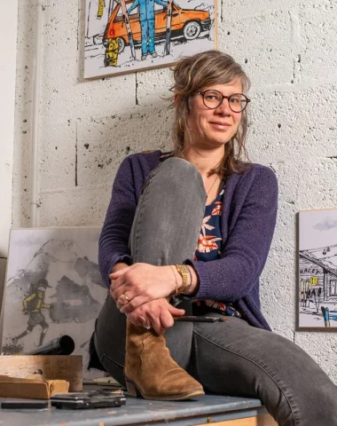 Claude Machado, l’illustratrice au contact de la nature