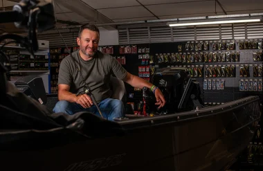 Sylvain Legendre, mordu de pêche depuis toujours