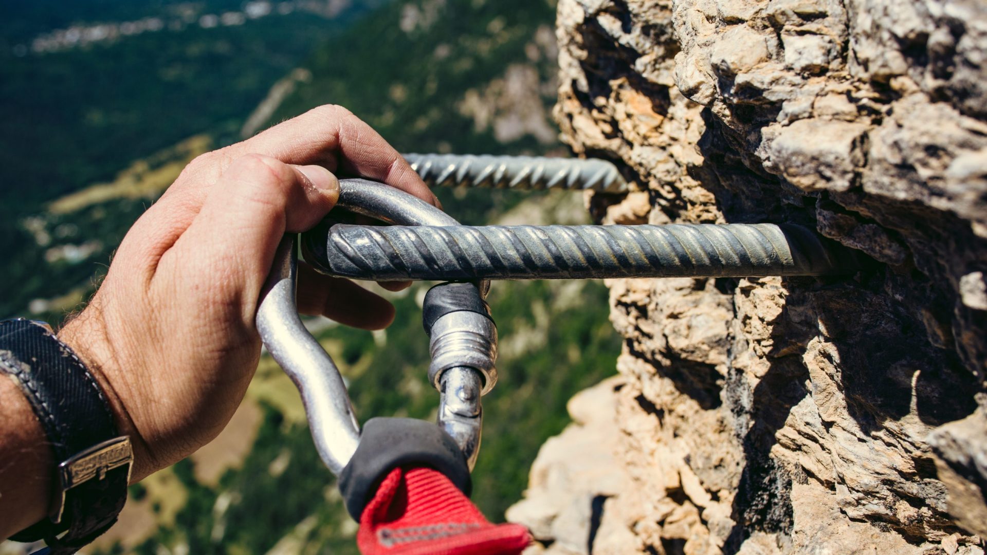 Echelle de via-ferrata