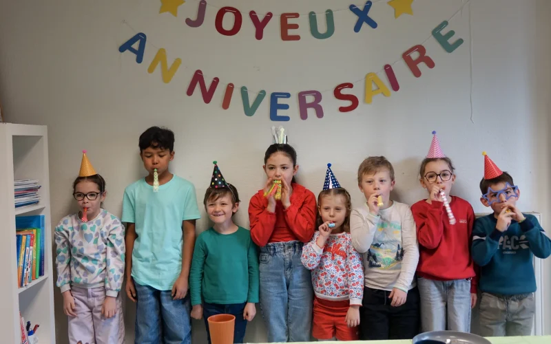 Mon anniversaire à la piscine !