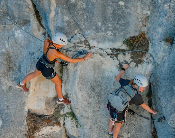 Via Ferrata de la Gorge du Cé à Mont-Saxonnex
