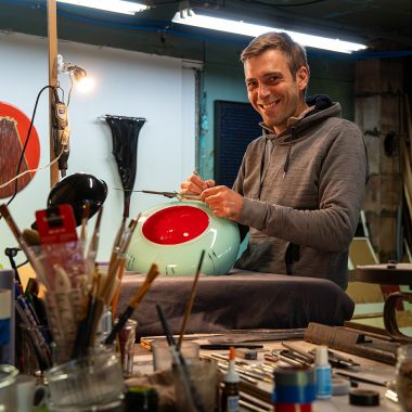 Damien François, le verre dans tous ses éclats !