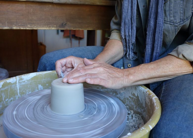 Coppia Fabienne in ceramica