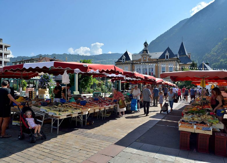 Mercado del centro de la ciudad