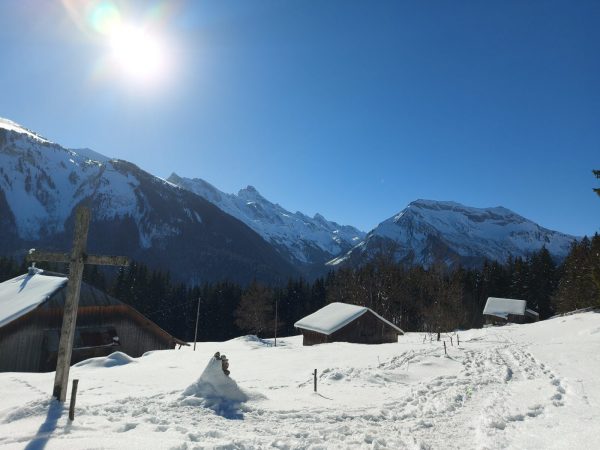 La Forclaz - Winterwandelen