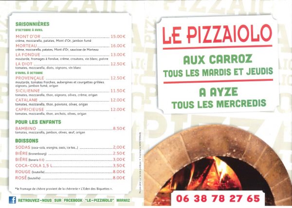 Camion pizza – Nancy-Sur-Cluses